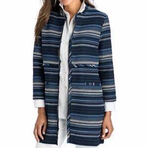 Vineyard Vines Striped Woven Jacket